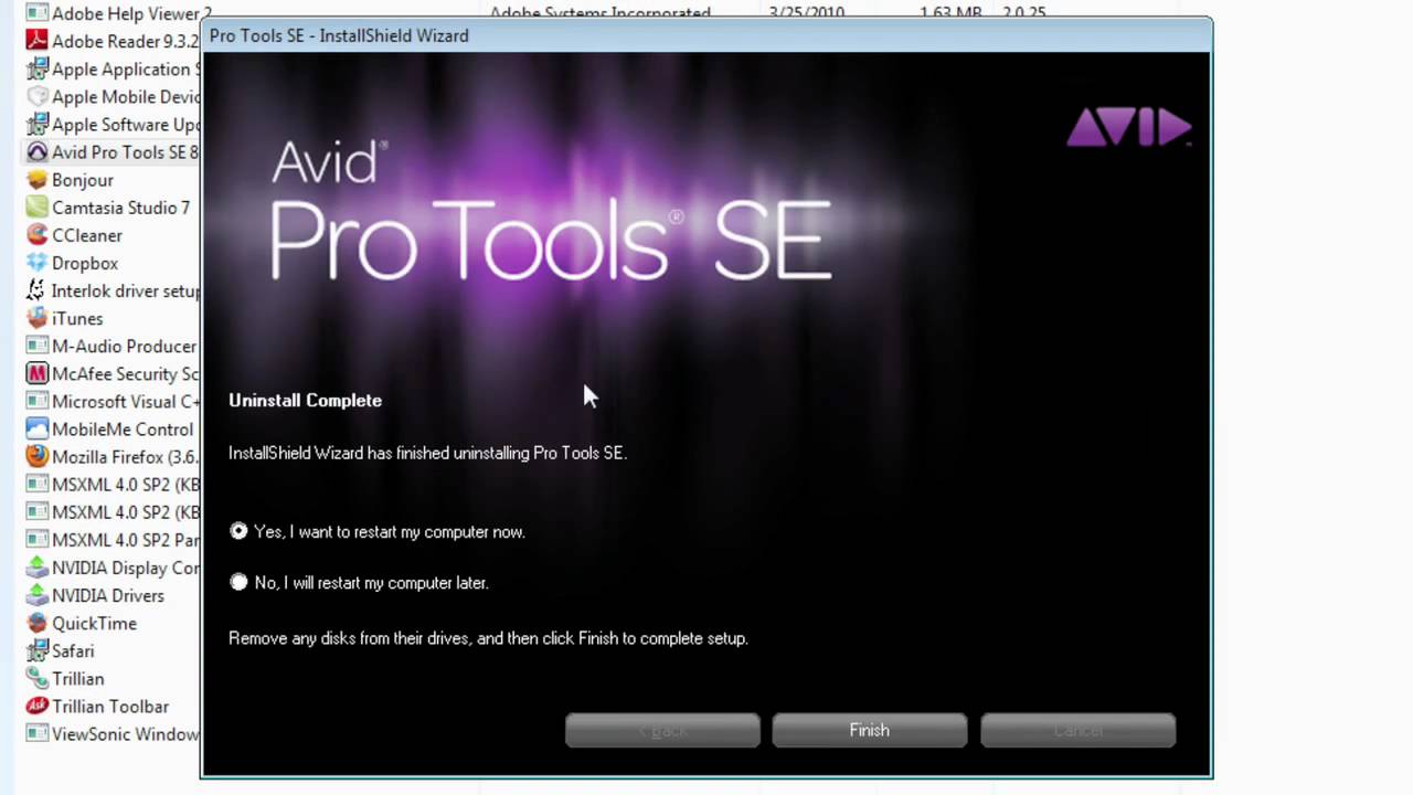 Pro tools 8 windows 7 optimization