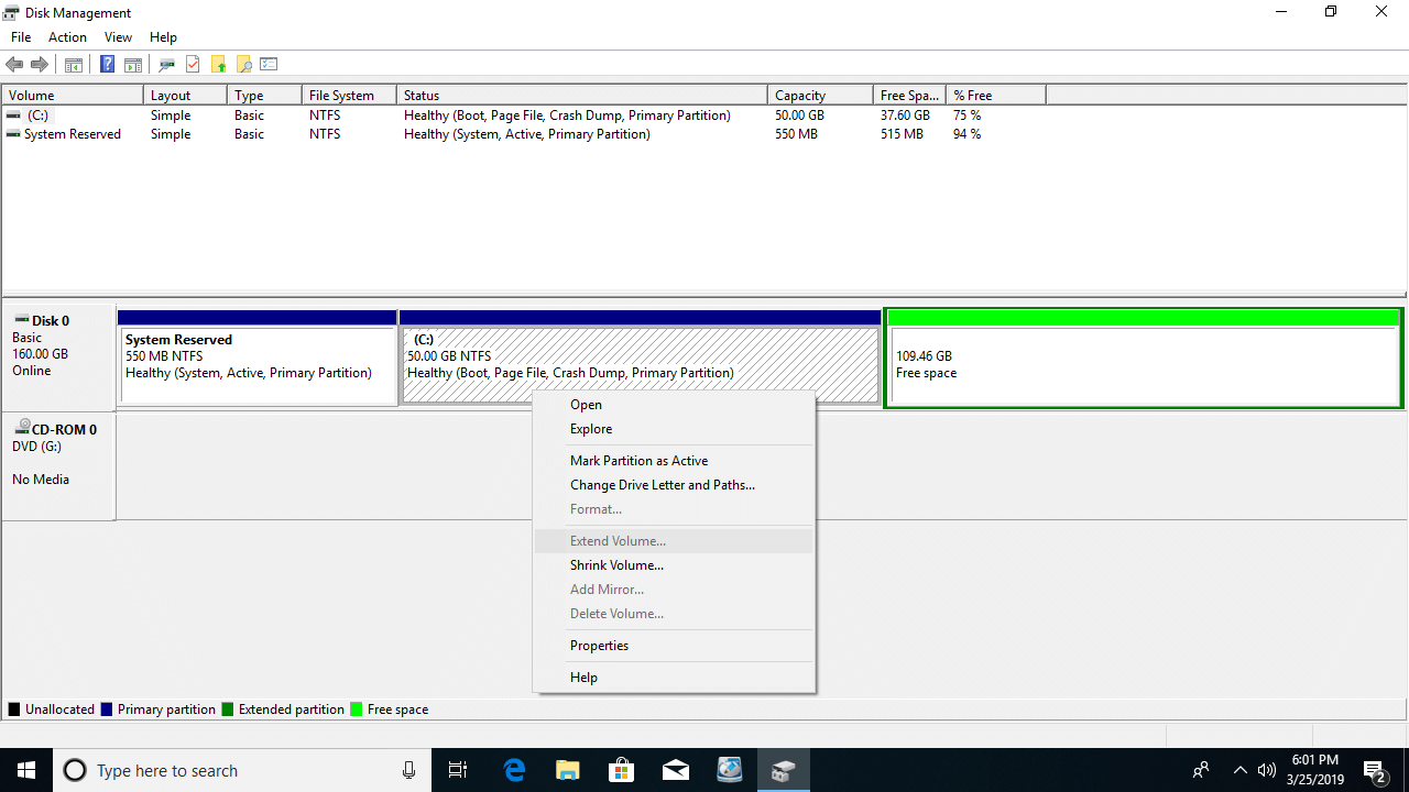 Windows Extended Partition